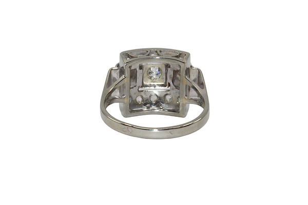 Diamantring Art- Déco