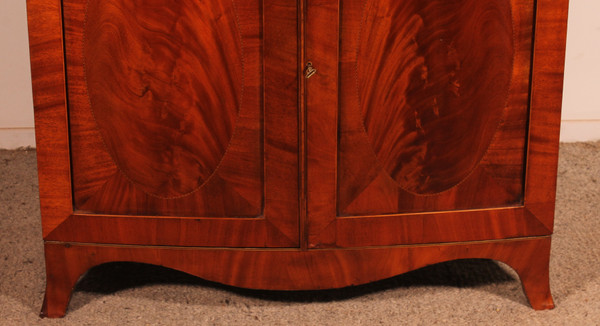 Credenza in mogano Sheraton di Giorgio III - XVIII secolo