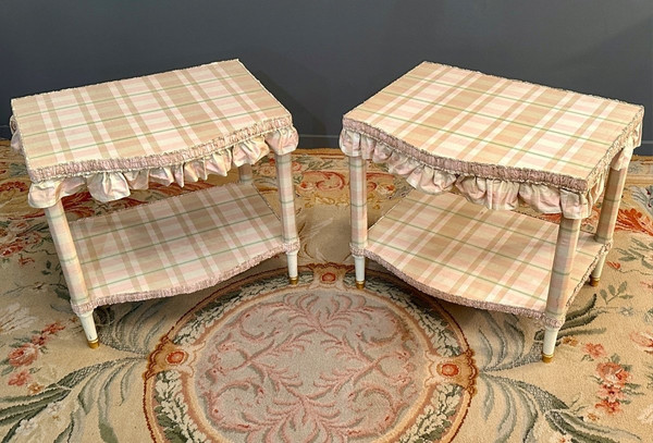 Maison Jansen, Paar Sofa-Endstücke Circa 1960