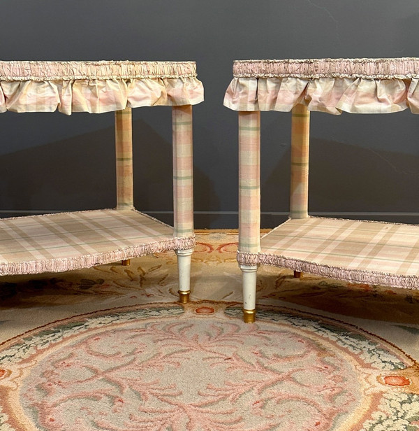 Maison Jansen, Paar Sofa-Endstücke Circa 1960