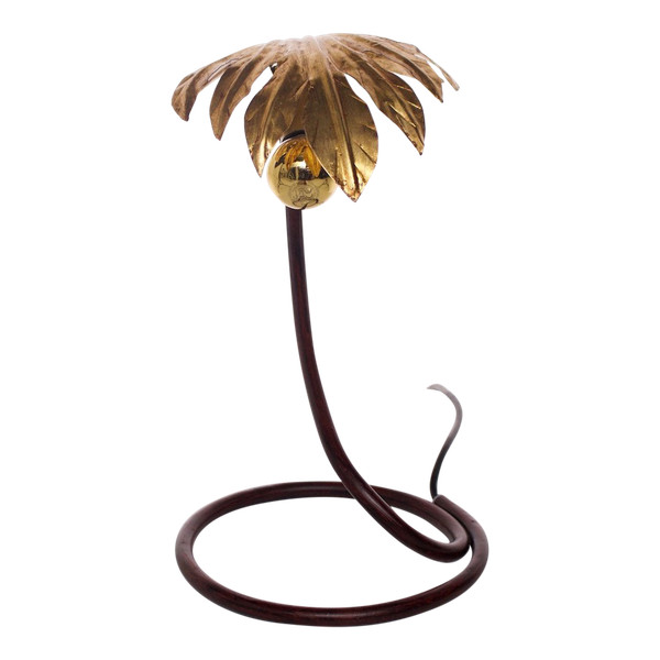 Lampada "Feuille" in oro