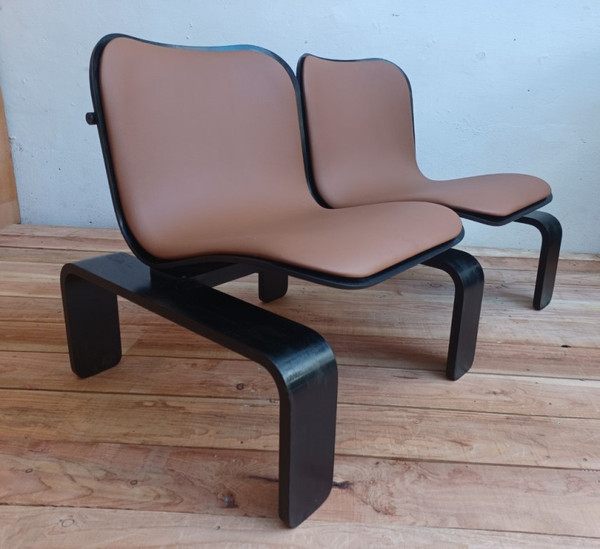Vintage Steiner bench seat from 1970
