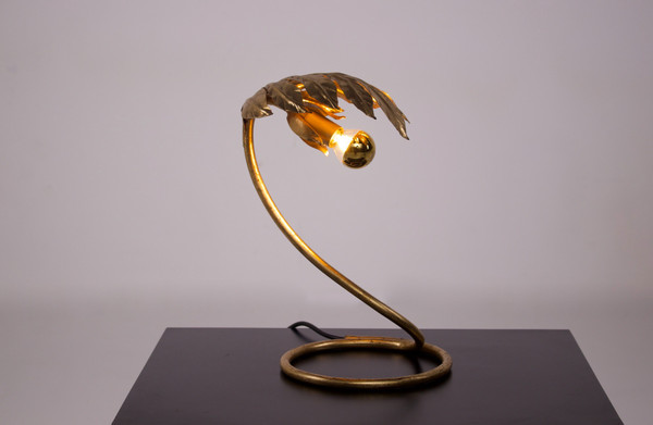 Lampada "Feuille" in oro