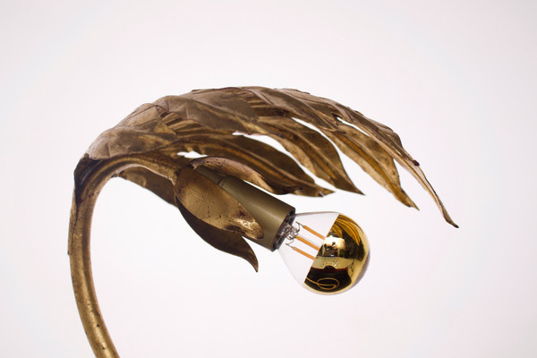 Lampada "Feuille" in oro