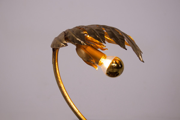 Lampada "Feuille" in oro