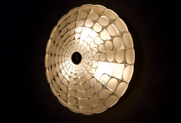 Kinetic ceiling light
