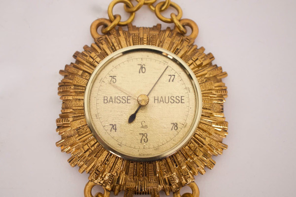 Barometer Thermometer "Sunburst" LUFFT