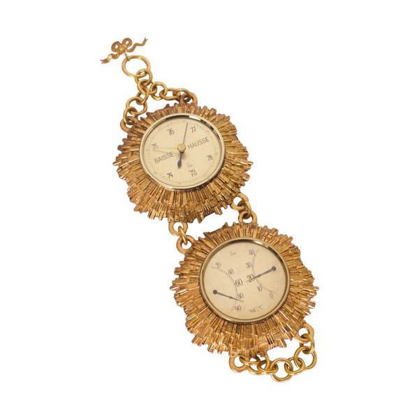 Barometer Thermometer "Sunburst" LUFFT