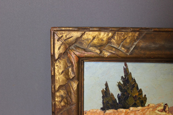 Paysage De Provence Par Osietzki Vers 1930