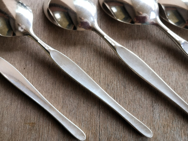 Christofle "Tapio" silver-plated half-cutlery set, 24 pieces (6 individual place settings)