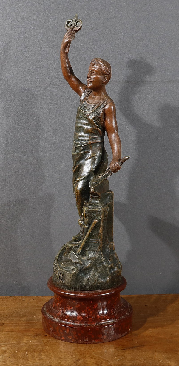 Scultura in Regula "Work" - Inizio del XX secolo