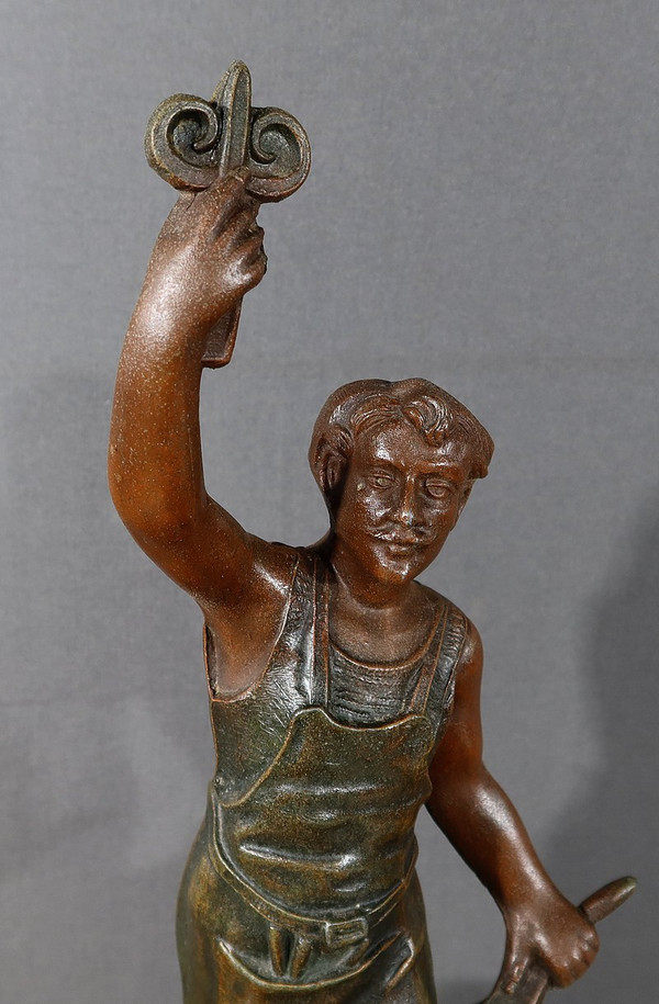 Scultura in Regula "Work" - Inizio del XX secolo