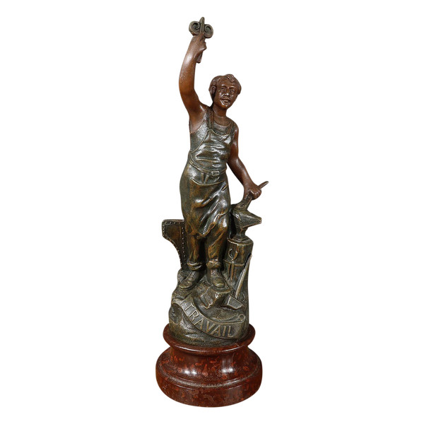 Scultura in Regula "Work" - Inizio del XX secolo