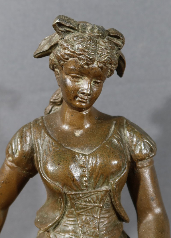 Righello "La Paysanne", dopo E. Rancoulet - Inizio del XX secolo