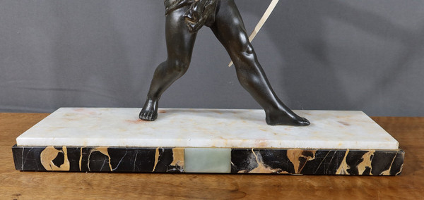 Sculpture en Régule, « L’Archer Nubien » – 1930