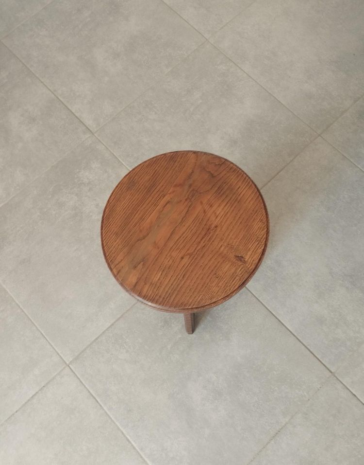 Tabouret architectural – Art Populaire - Mid-Century Modern