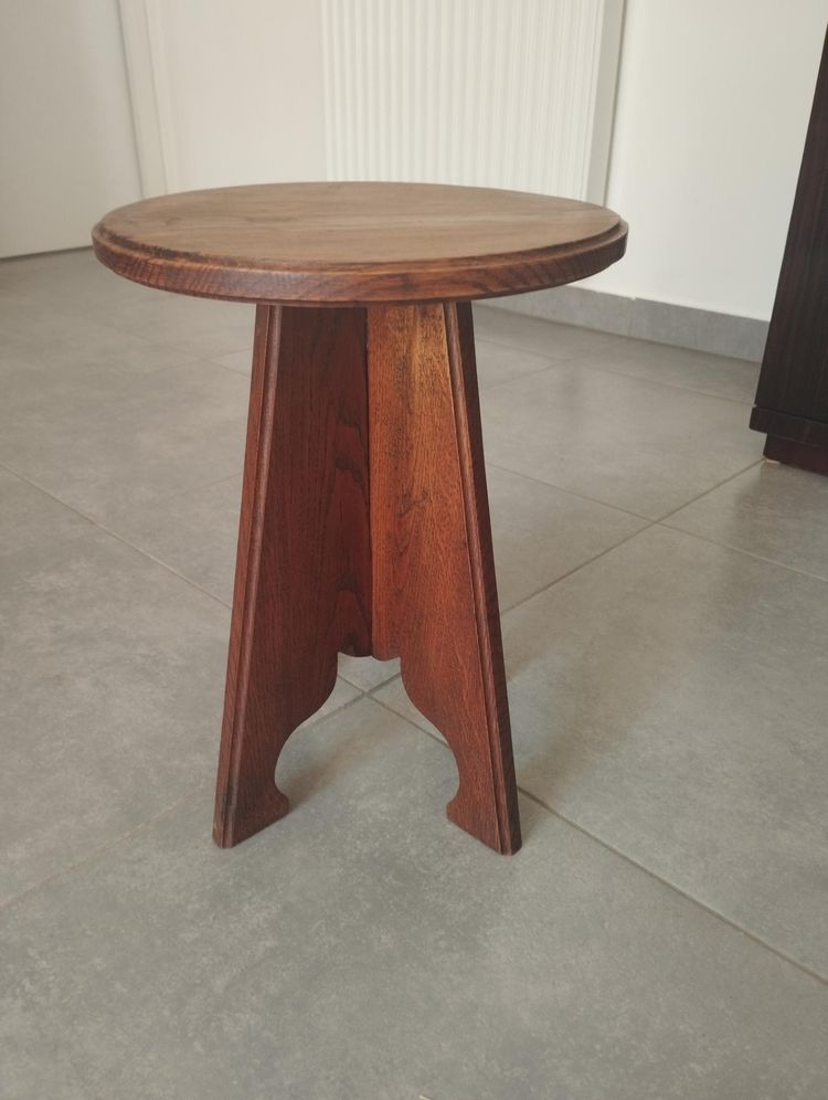Tabouret architectural – Art Populaire - Mid-Century Modern