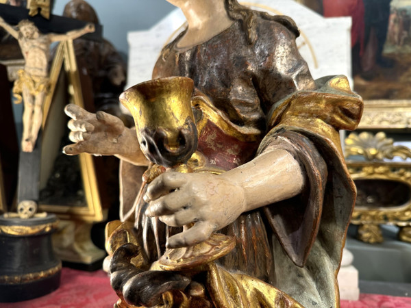 Representation Of Saint Barbara - Circa 1750