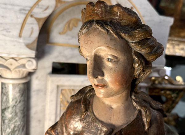 Representation Of Saint Barbara - Circa 1750