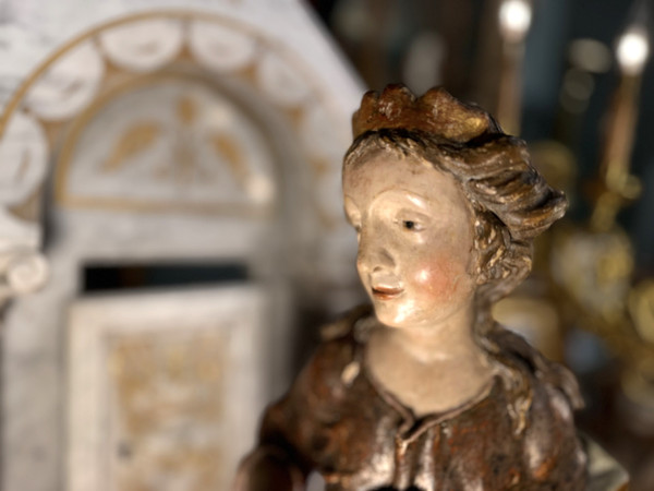 Representation Of Saint Barbara - Circa 1750
