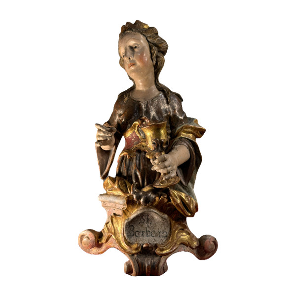 Representation Of Saint Barbara - Circa 1750