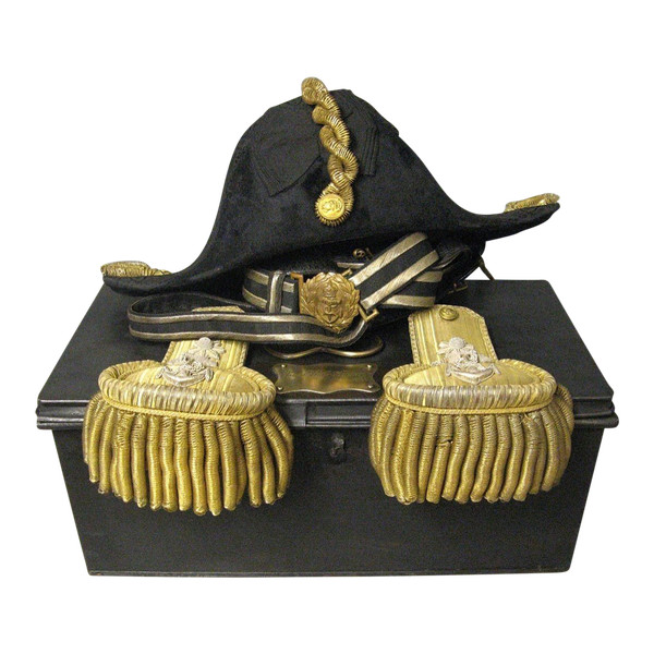 Set di ufficiali della marina britannica della prima guerra mondiale. Royal Navy.