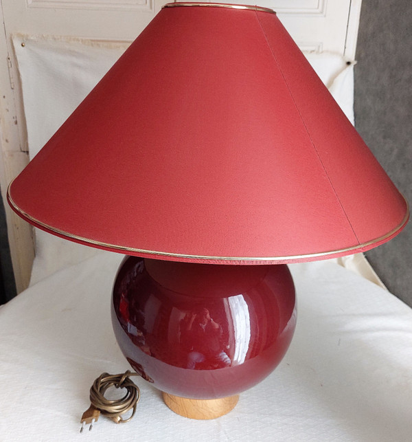 L.Drummer lamp with shade 1950/1970