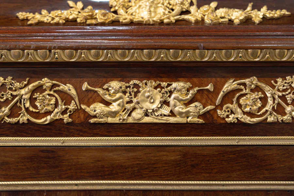 Attribuée à François Linke Une Vitrine De Style Louis XVI époque 19ème Siècle