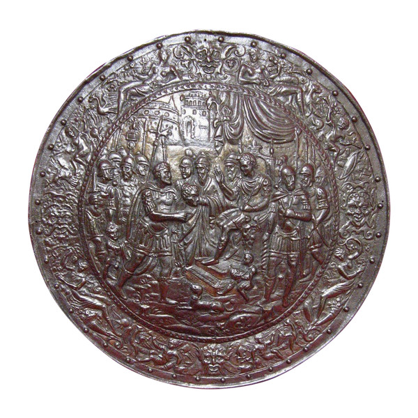 Rondache. Schild Von Parement Römischer Sieg Viollet Le Duc XIX.
