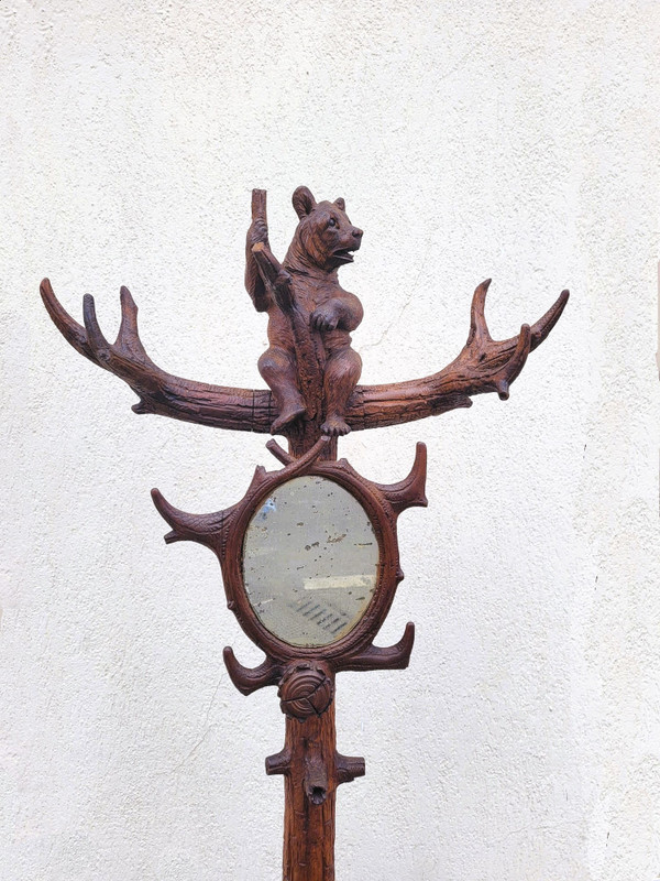 Ours Porte-manteau, Forêt Noire,  Fin XIXème Début XXème Siècle