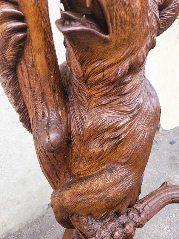 Ours Porte-manteau, Forêt Noire,  Fin XIXème Début XXème Siècle
