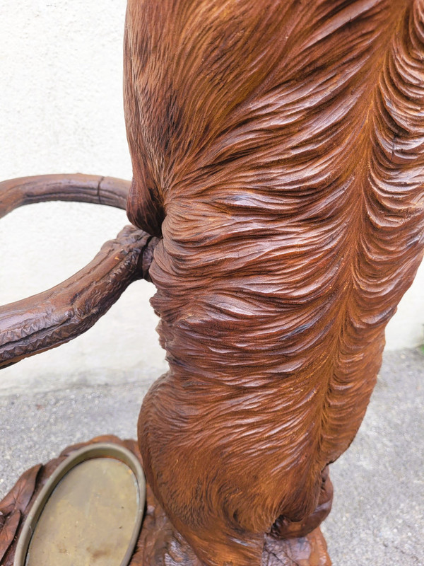 Ours Porte-manteau, Forêt Noire,  Fin XIXème Début XXème Siècle