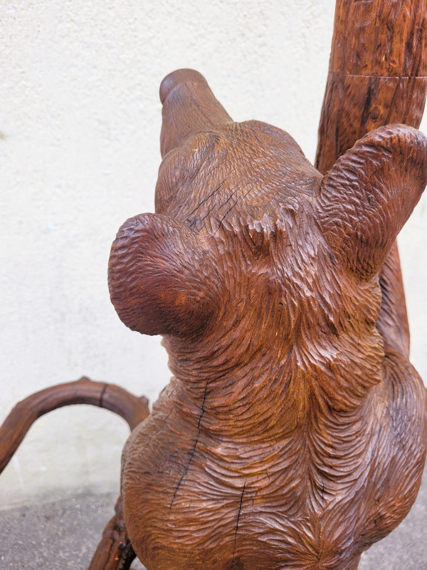 Ours Porte-manteau, Forêt Noire,  Fin XIXème Début XXème Siècle