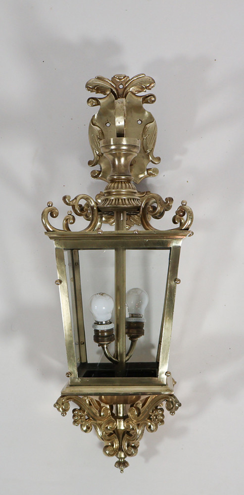 Bronze Portico Lantern Late 19th Century