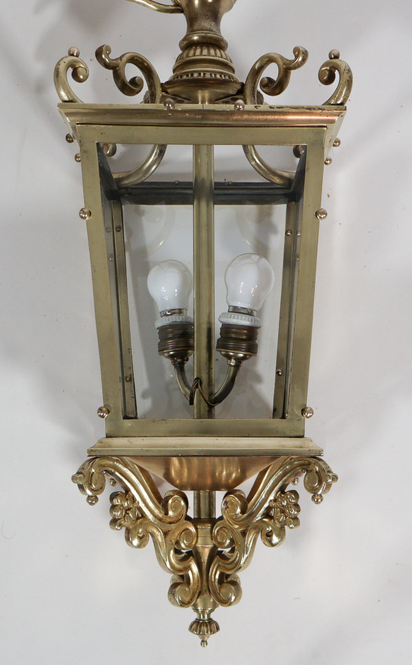 Bronze Portico Lantern Late 19th Century