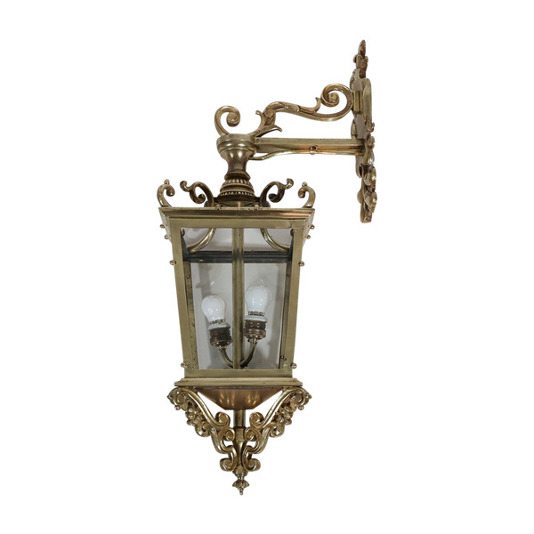 Bronze Portico Lantern Late 19th Century