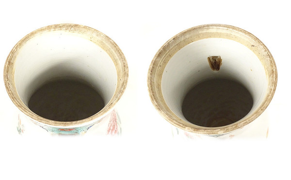 Verseuse Couverte Porcelaine Chine Compagnie Indes Famille Verte Kangxi 18è