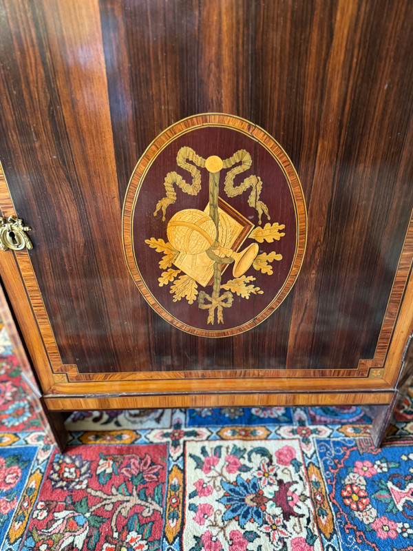 Paire d encoignures d époque Louis XVI 18 eme 