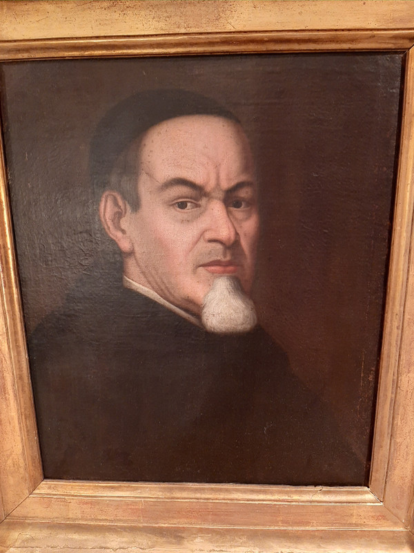 Porträt eines Geistlichen aus der Zeit um 1800.