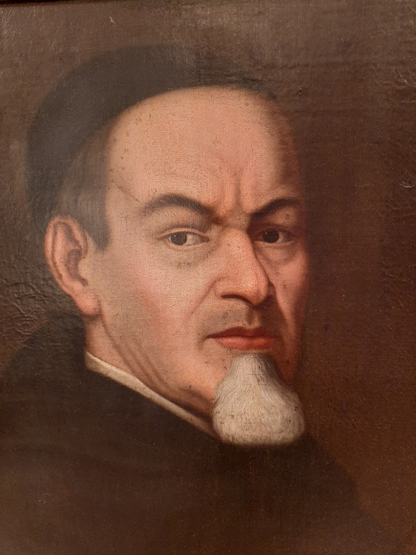 Porträt eines Geistlichen aus der Zeit um 1800.