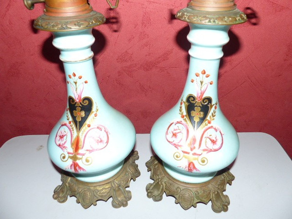 coppia di lucerne Napoleone III