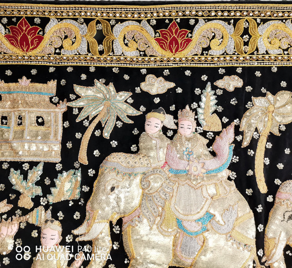 “Kalaga” tapestry mid-20th century 