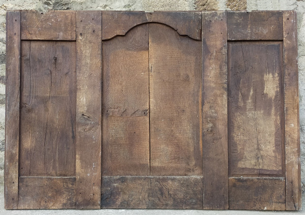 Trumeau De Boiserie époque XVIIIème En Chêne Et Autres Boiseries Portes Anciennes