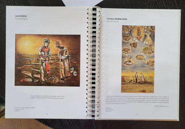 Book with original drawing of "Ben"
