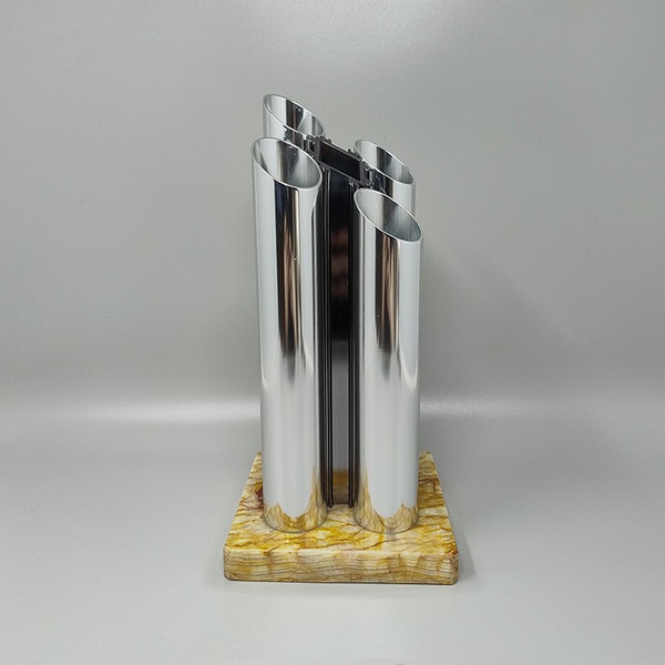 Vase étonnant de l’ère spatiale des années 1970. Fabriqué en Italie