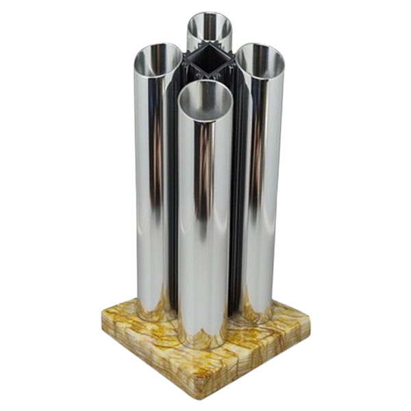 Vase étonnant de l’ère spatiale des années 1970. Fabriqué en Italie