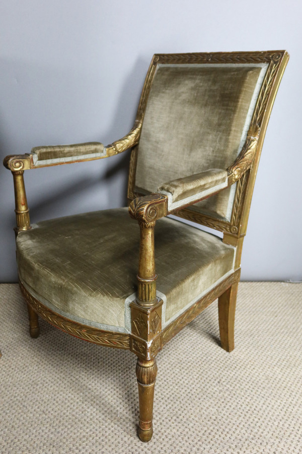 Salon époque Directoire