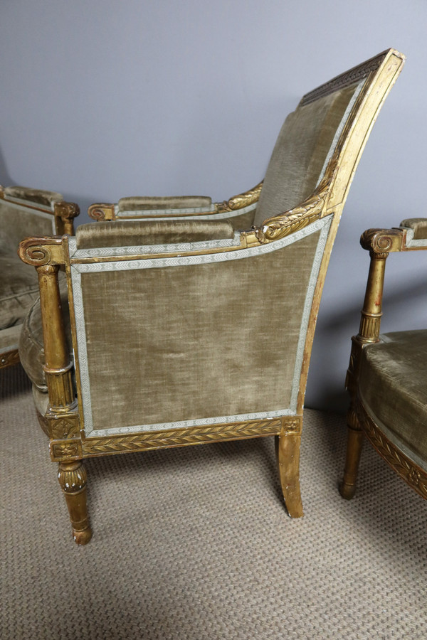 Salon époque Directoire