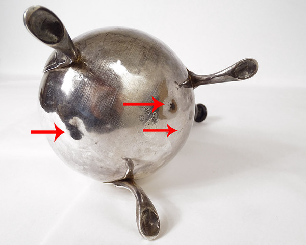 Silver Chocolatière Fermiers Généraux Roquillet-Desnoyers 18th century