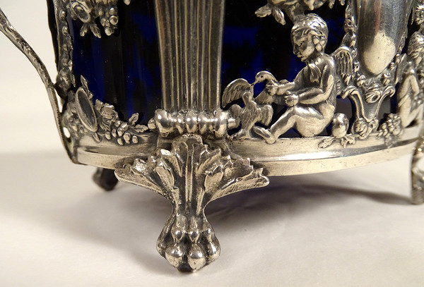 Zuckerdose Louis XVI Massivsilber Fermiers Généraux Paris Pierre Blard XVIIIè